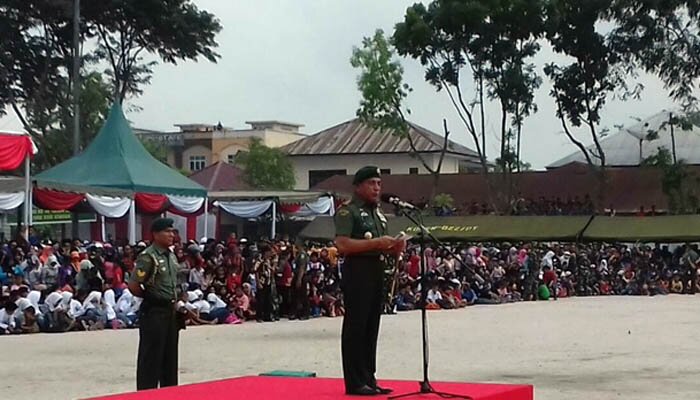 Pangkostrad Tutup TMMD Ke- 99 di Tanjungbalai Kabupaten Asahan