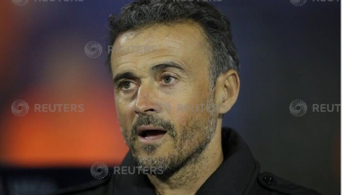 Luis Enrique, pelatih timnas Spanyol. (reuters)