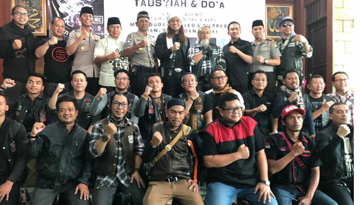 Komunitas Biker Dzikrul Maut Gelar Tausyiah dan Doa Bersama. (ist)