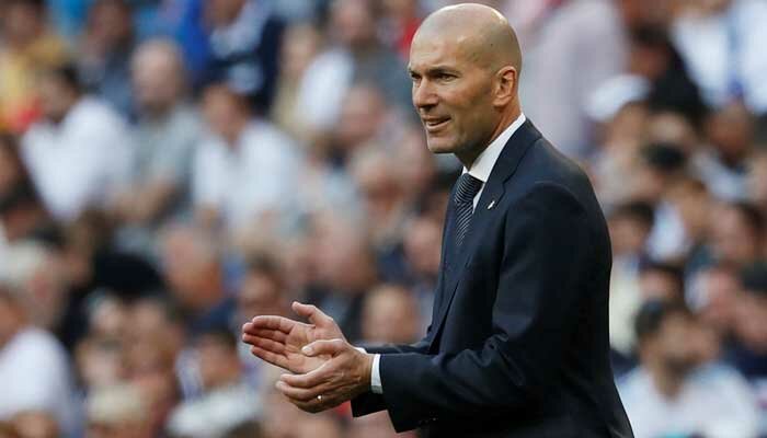 Zinedine Zidane, pelatih Real Madrid. (reuters)