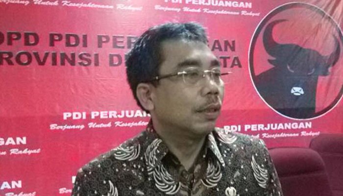 Ketua Fraksi PDI Perjuangan DPRD DKI Jakarta, Gembong Warsono.(dok)