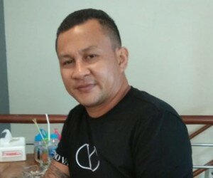 Pimpinan Gerakan Muda Papua Indonesia (GMPI) Roger Neles di Jakarta.(Ist)