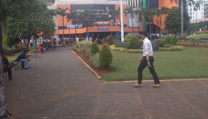 suasana di kantor Samsat Jakarta Timur. (Ifand)