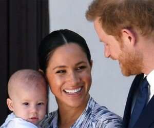 Meghan Markle, Pangeran Harry dan Baby Archie berencana pindah ke AS.(ist/mirror)