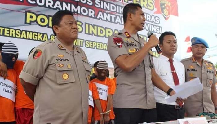 Kapolda Jawa Barat Irjen Rudy Sufahriadi membeirkan keterangan pers. (taryani)