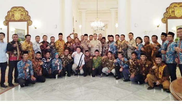 44 Dekot se-DKI Jakarta bersama Gubernur Anies Baswedan, di Balai Kota, Jakarta. (ist)