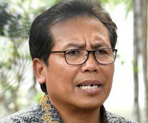 Juru Bicara Presiden, Fadjroel Rachman saat memberikan keterangan. (ist)