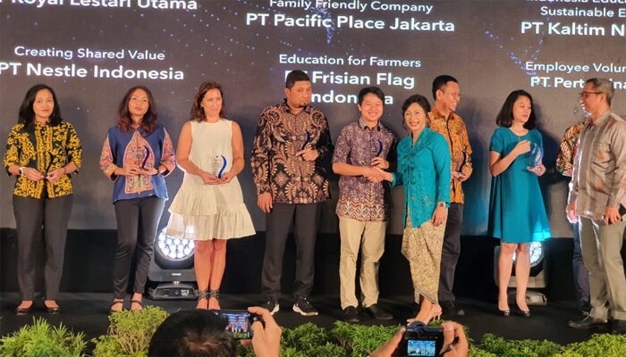 Para pemenang Anugerah CECT Sustainability Award 2019. (ist)