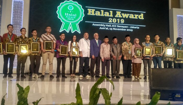 Direktur LPPOM MUI DR Lukmanul Hakim, M.Si dalam acara Indonesia Halal Expo (Indhex), di Jakarta, Jumat (15/11).(johara)