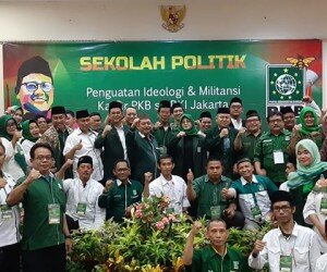 Para kader PKB saat mengikuti kegiatan Sekolah Politik Penguatan Ideologi & Militansi Kader PKB se-DKI Jakarta. (Ist)