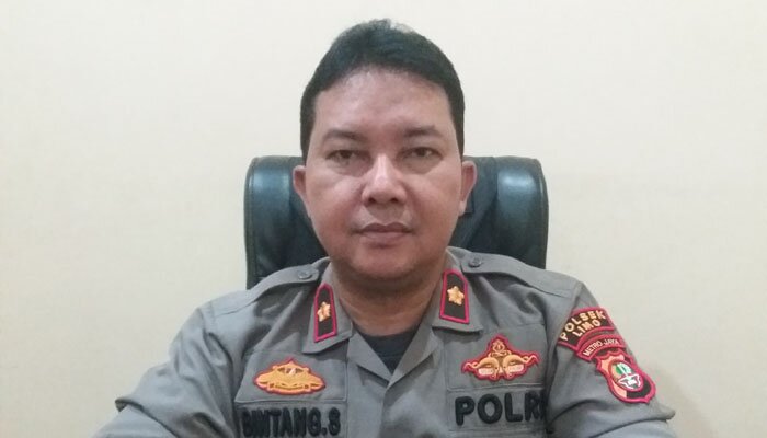 Kapolsek Limo Kompol Bintang Simion Silaen.(angga)