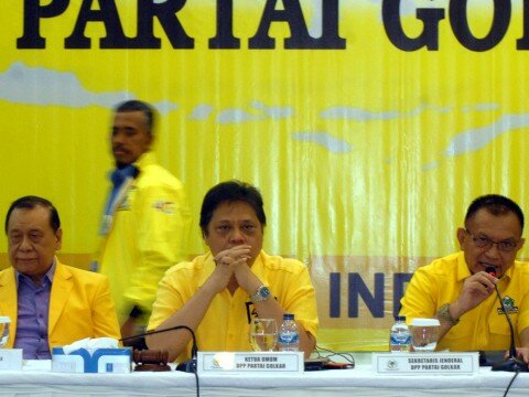 Keua DPP Partai Golkar rapatt pleno jelang Muna 3(1)