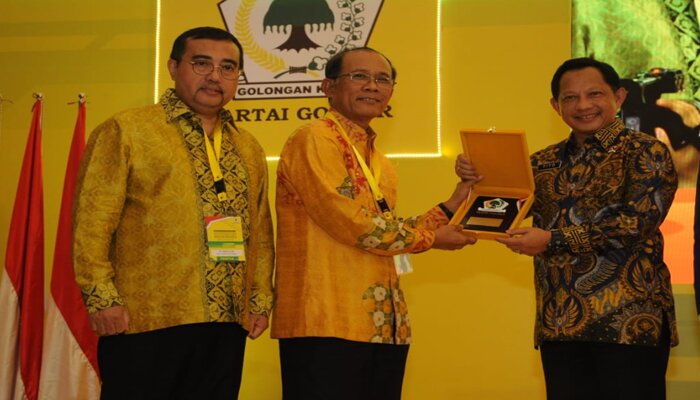 Menteri Dalam Negeri Tito Karnavian menjadi pemateri di pendidikan politik Partai Golkar. (ist)