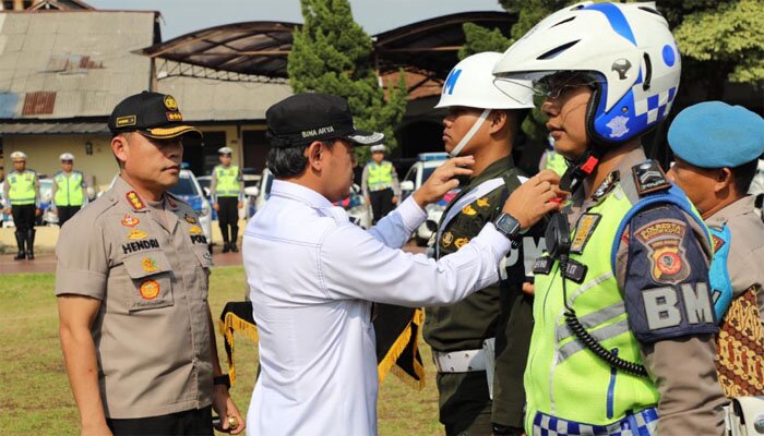 GelarApel Operasi :Lilin Lodaya 2019 di Polresta Bogor.(yopi)