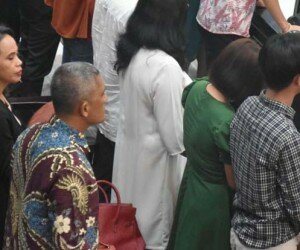 Komandan Brimob Kaltim Kombes Pol John Huntal S. Sitanggang ikuti Misa Natal diGereja Emmanuel.(ist)