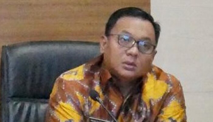 Wakil Wali Kota Depok Pradi Supriatna saat menjelaskan kesiapan menyambut perayaan Nataru 2020. (anton)