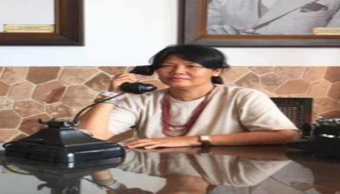 Rose Rini, pengajar di sekolah Marie Joseph. (deny)