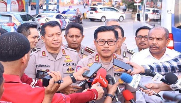 Kakorlantas Irjen Pol Drs. Istiona, M.M., melakukan pengecekan infrastruktur jalan tol Trans Sumatera