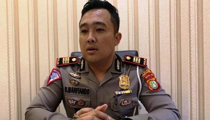 Kasat Lantas Polres Tangsel AKP Bayu Marfiando. (anton)