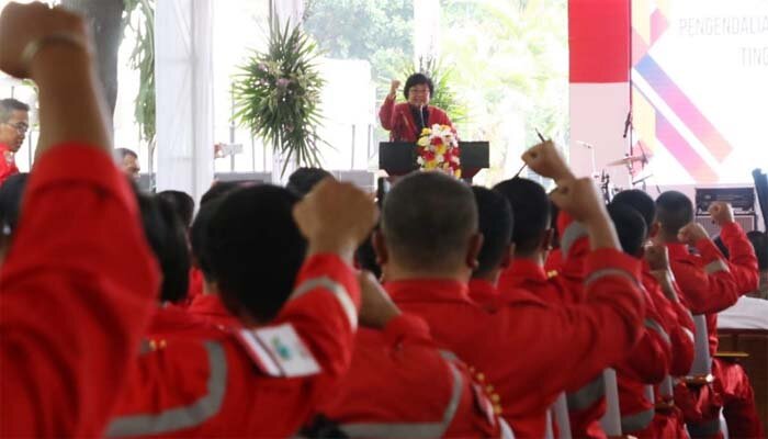 Menteri LHK undang pasukan Manggala Agni. (ist)