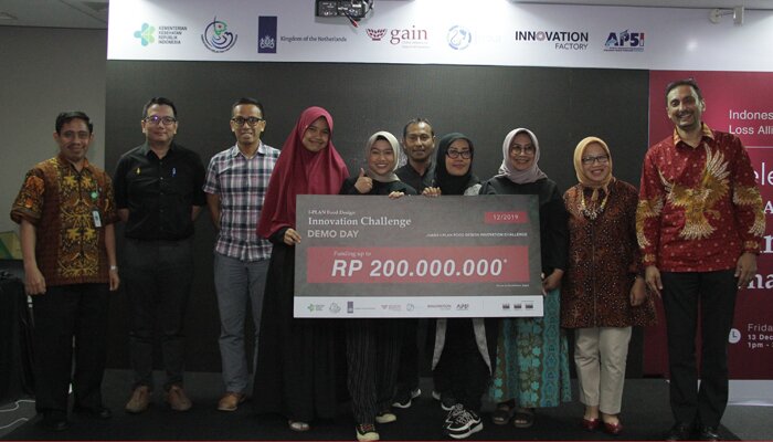 Pitching Day I-PLAN Food Design Innovation Challenge, di Jakarta, kemarin. (johara)