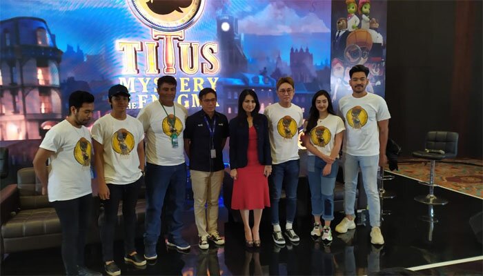 Para Pengisi Suara Film Animasi 'Titus Mystery of The Enygma'. (mia)