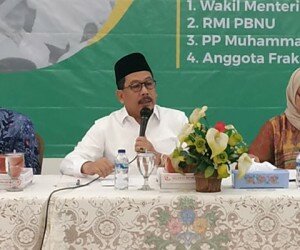 Wakil Menteri Agama, Zainut Tauhid (tengah). (ikbal)